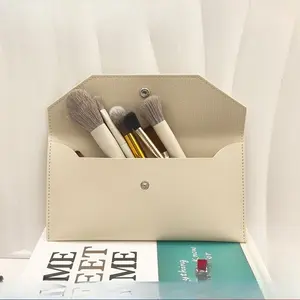 Women's Fashionable Large Capacity Tool Bag, Simple Design Document Holder Coin Purse, Pe Material, Universal Use