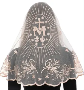 Elegant Miraculous medal Mantilla