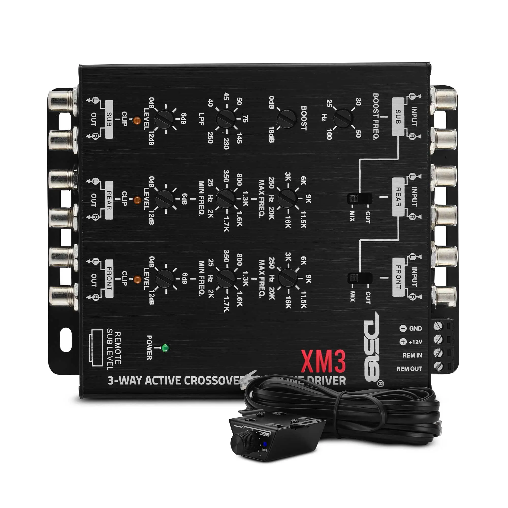 3-Way Active Crossover With Line Driver 3-Way Active Crossover With Line Driver
