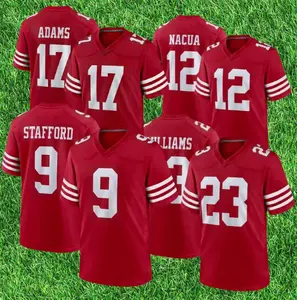 NEW  American Football Jersey 2026 Men's and Women's American Football Jerseys, ADAMS#17, NACUA#12,.. Jerseys, Sportswear, Training Jerseys, T-shirts, Quick-Drying Tops - Hot Trend 2026 #tiktokshop  #fashion #football
