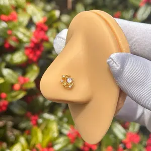 Moon nose ring