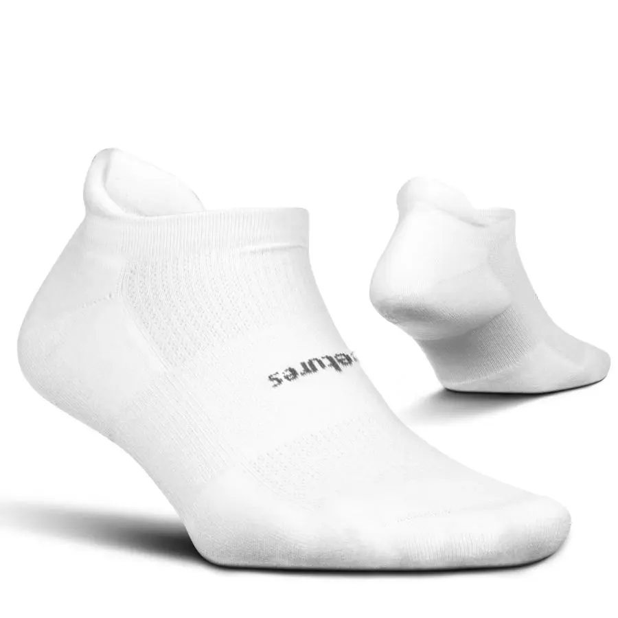 Feetures High Performance Cushion No Show Tab Solid- Running Socks for Men & Women, Athletic Ankle Socks, Moisture Wicking
