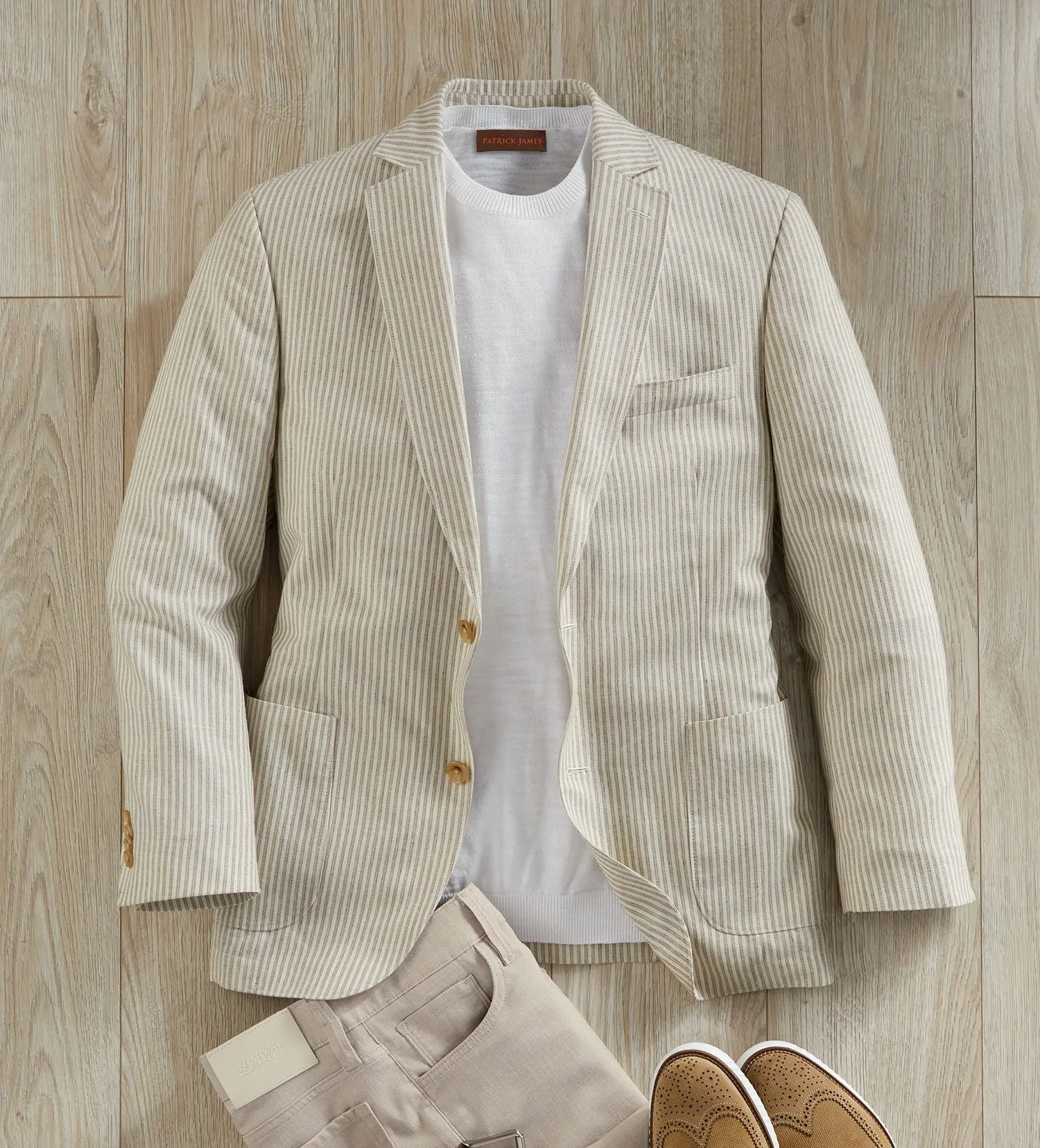 Patrick James Stripe Sport Coat