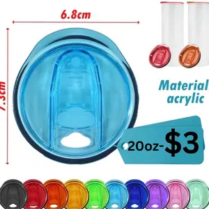 20 oz colored sliding lid.