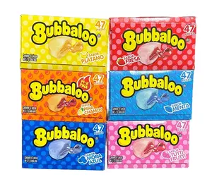 Bubbaloo Chicle Relleno con Centro Líquido – Sabor Itenso