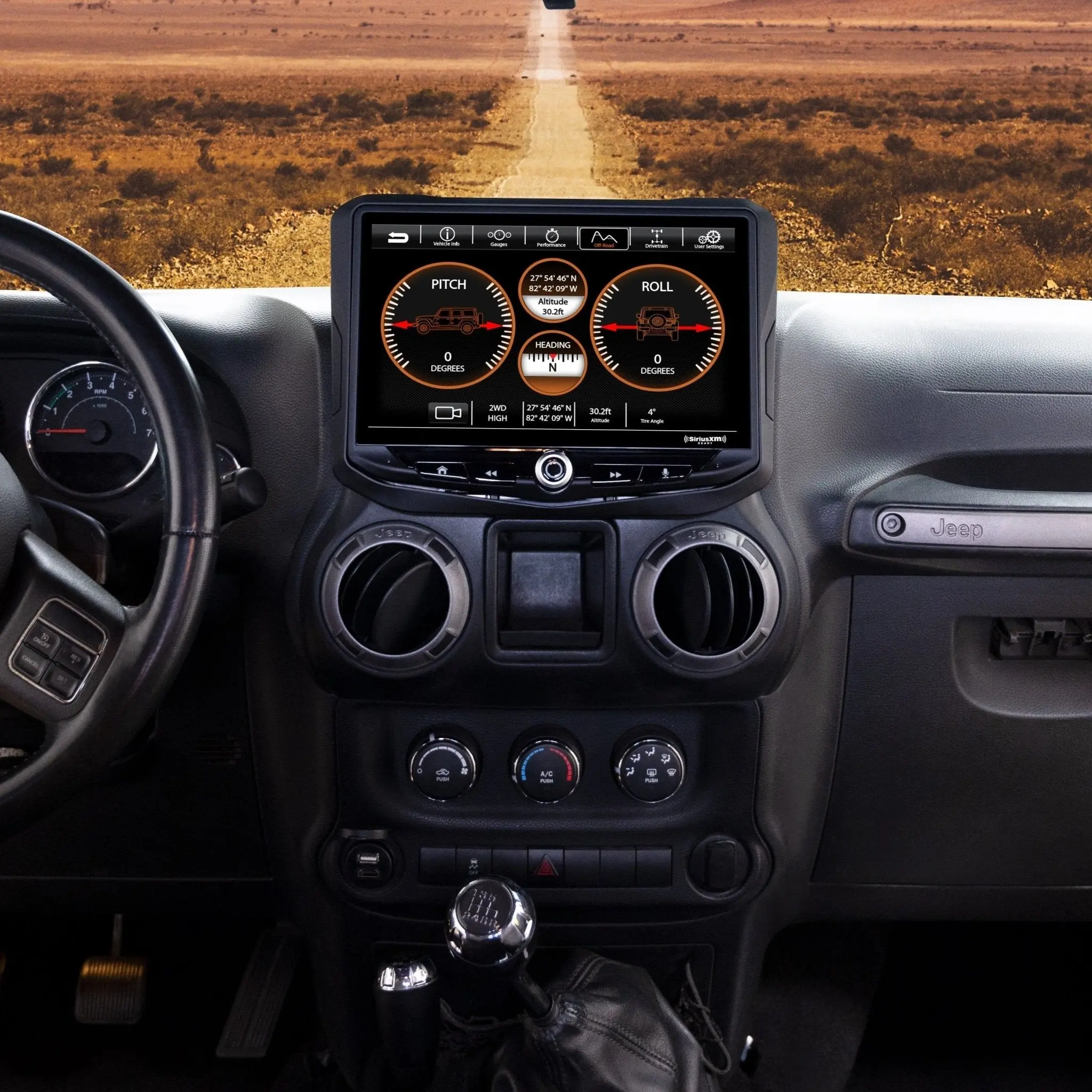 Stinger STG-SRKJK11H Car Audio Integration & Installation Kit, with CarPlay, for Jeep JK Heigh10 Car Screen Systems, Car Play