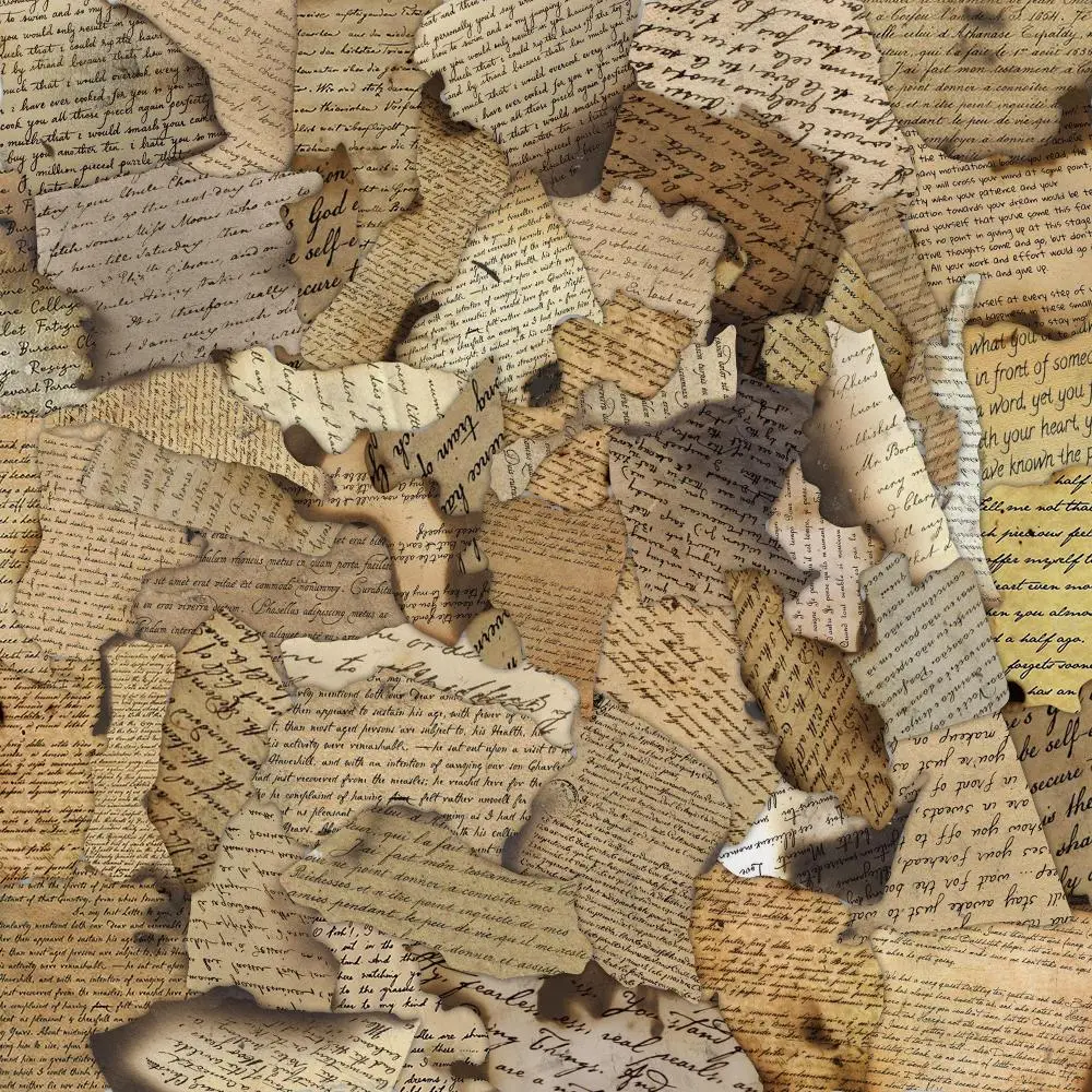 Vintage Paper Scrapbooking Sticker, 50pcs/set Scrapbooking & Journal Making Material Paper, DIY Decorative Sticker for Stationery Water Bottle