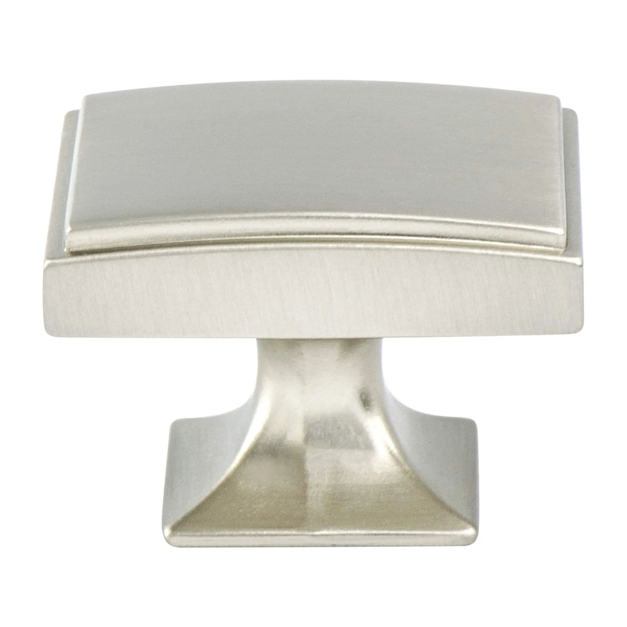 Berenson 4083-1BPN-P Decorative Hearthstone Doorknob, 1.562 in. Size, Long Brushed Nickel Finish, 1-1/8 in. Compatibility, Adds Warmth to Any Space