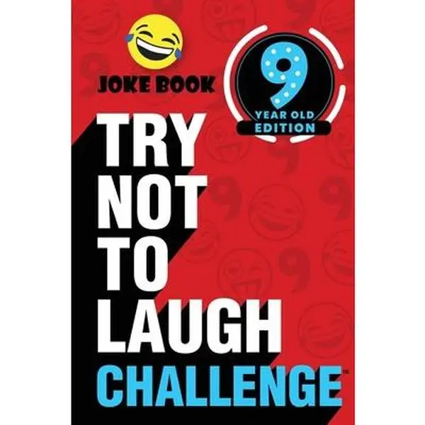 USED-The Try Not to Laugh Challenge - 9 Year Old Edition: A Hilarious and Interactive Joke Book Toy Game for Kids - Silly One-Liners, Knock Knock Jokes, an by Crazy Corey (Paperback)