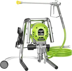 1200W Airless Paint Sprayer, 3300PSI High Efficiency Airless Sprayer with Extension Rod, Thinning-Free for Home Exterior and Interior