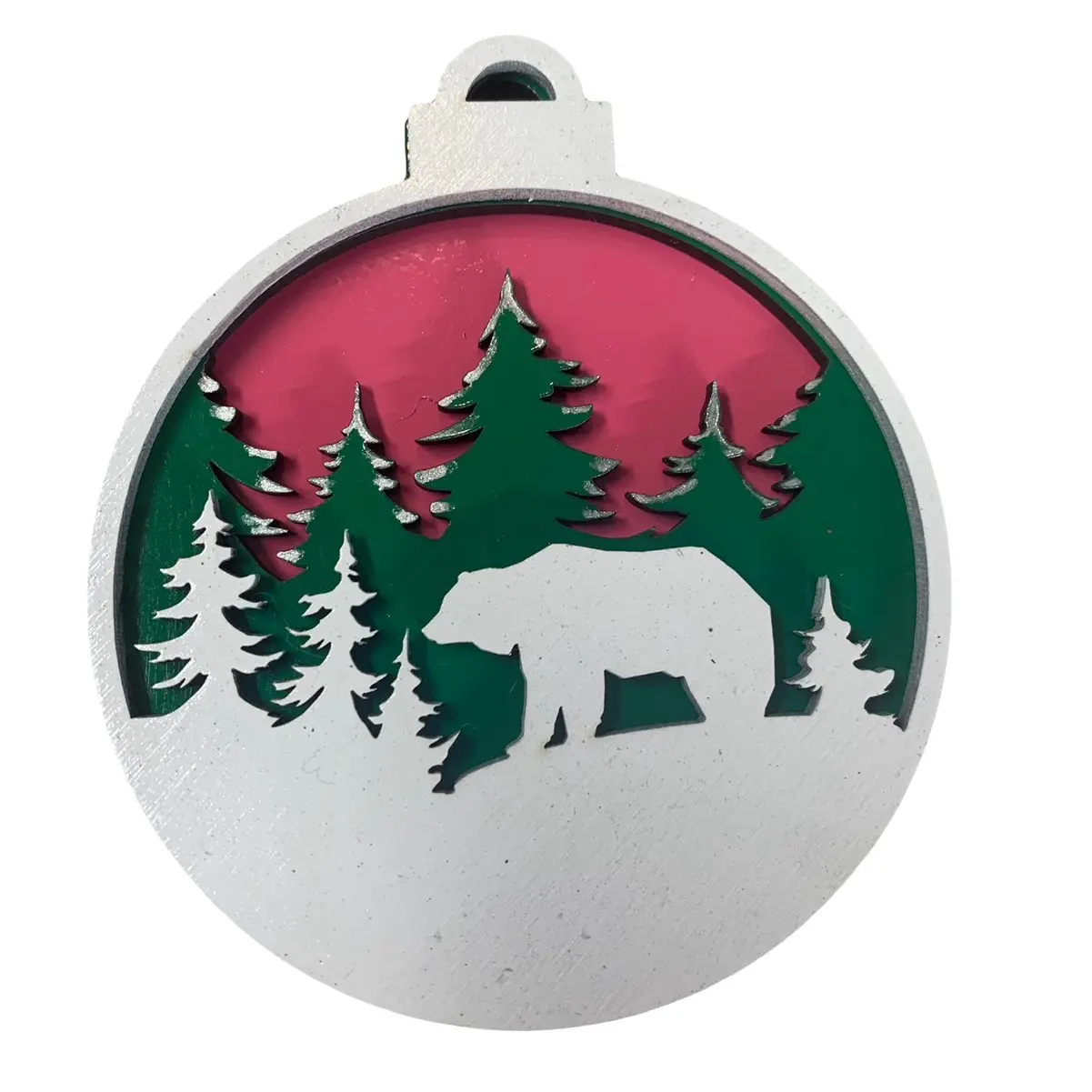 Wildlife Christmas Ornaments, 3D, Outdoors, Decor Tree Decoration