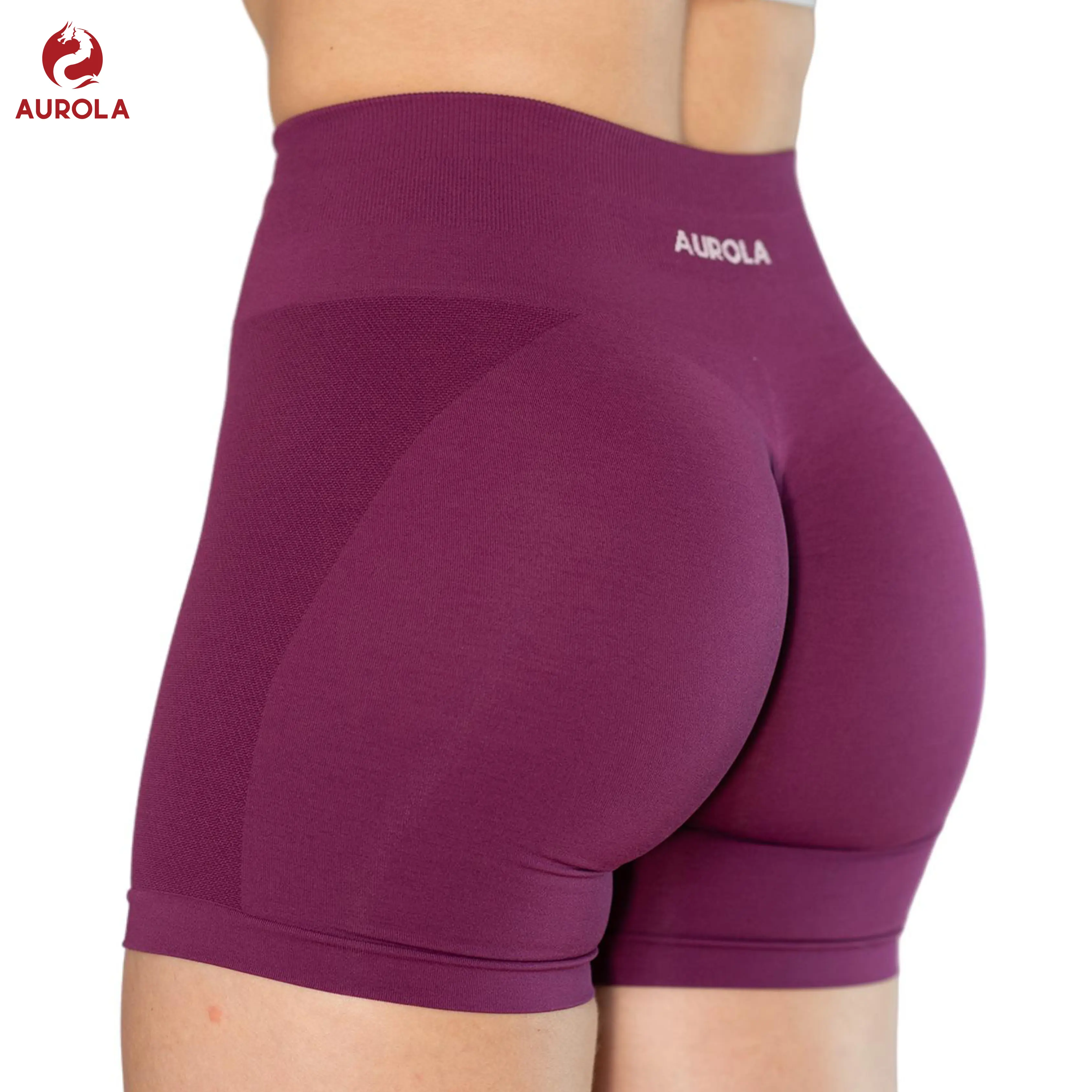 AUROLA Intensify V2.0 Shorts for Women Athletic Seamless High Waisted Running Gym Fitness Yoga Workout Short 4‘’ tiktokshopbacktoschool
