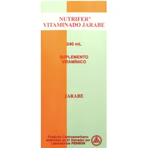 Edible Liquid Nutrifer Vitaminado Dietary Supplement Syrup, 240ml, Vitamin-Enriched Health & Nutrition Wellness Supplement