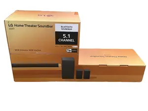 `LG 5.1 Channel Soundbar with Dolby Audio and Rear Speakers - S55TR