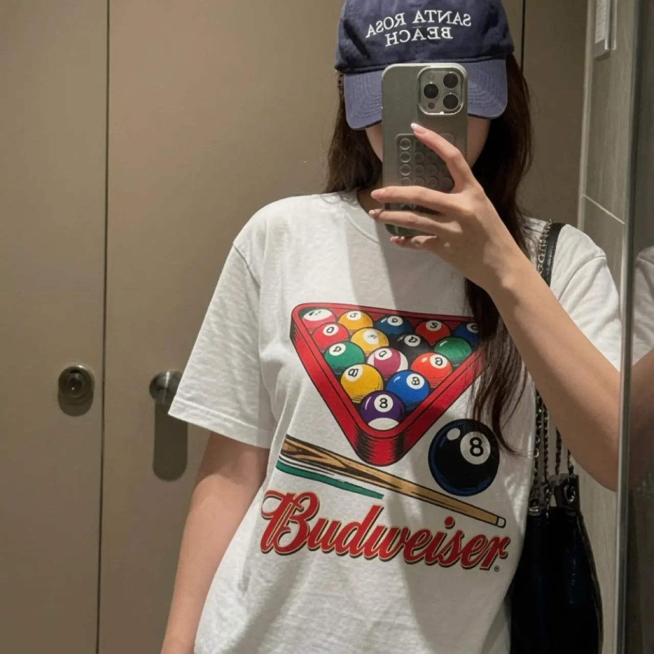 Billiards pool rack graphic tee