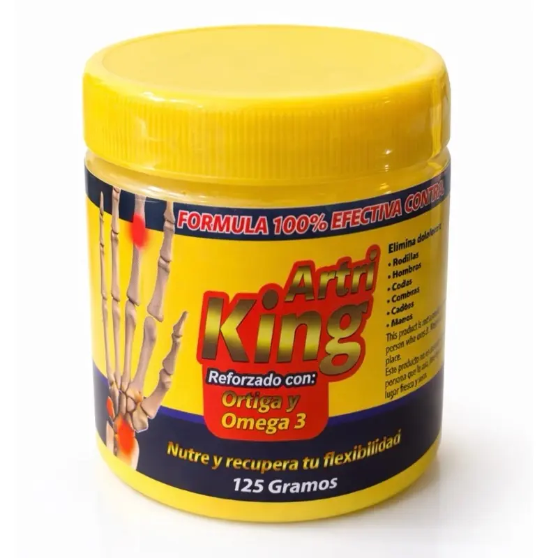 Artri King Gel reinforced  with Ortiga and  Omega 3 125g Massage gel