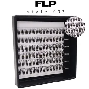 FLP - STYLE 003 - B Curl - Wet Look - DIY Lash Extension Cluster Lashes