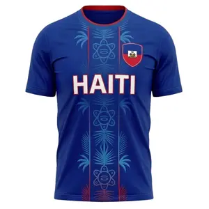 Custom Haiti National Team Jersey, Personalized Soccer Shirt for Fans