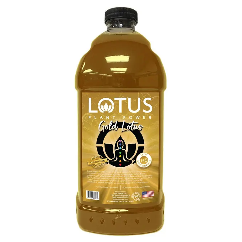 フラワー・ガーデニング S 1000 Gold Lotus ( RuRun Lotus ) White Lotus Plant Power Zero Sugar Concentrate - TikTok Shop