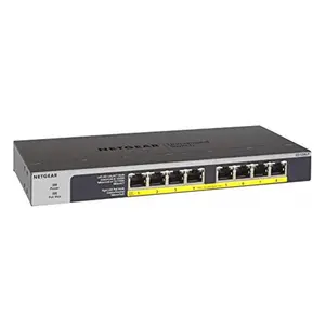 Netgear 60W 8-Port PoE Plus Gigabit Ethernet Unmanaged Switch Netgear 60W 8-Port PoE Plus Gigabit Ethernet Unmanaged Switch