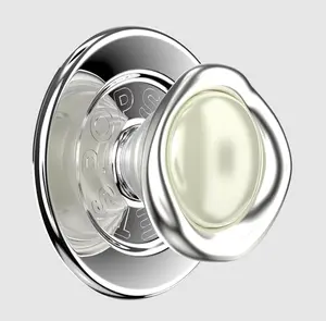 PopSockets Enamel Eye of the Behold Silver MagSafe PopGrip - Mobile Phone Holder Mount, Phone & Tech Accessories