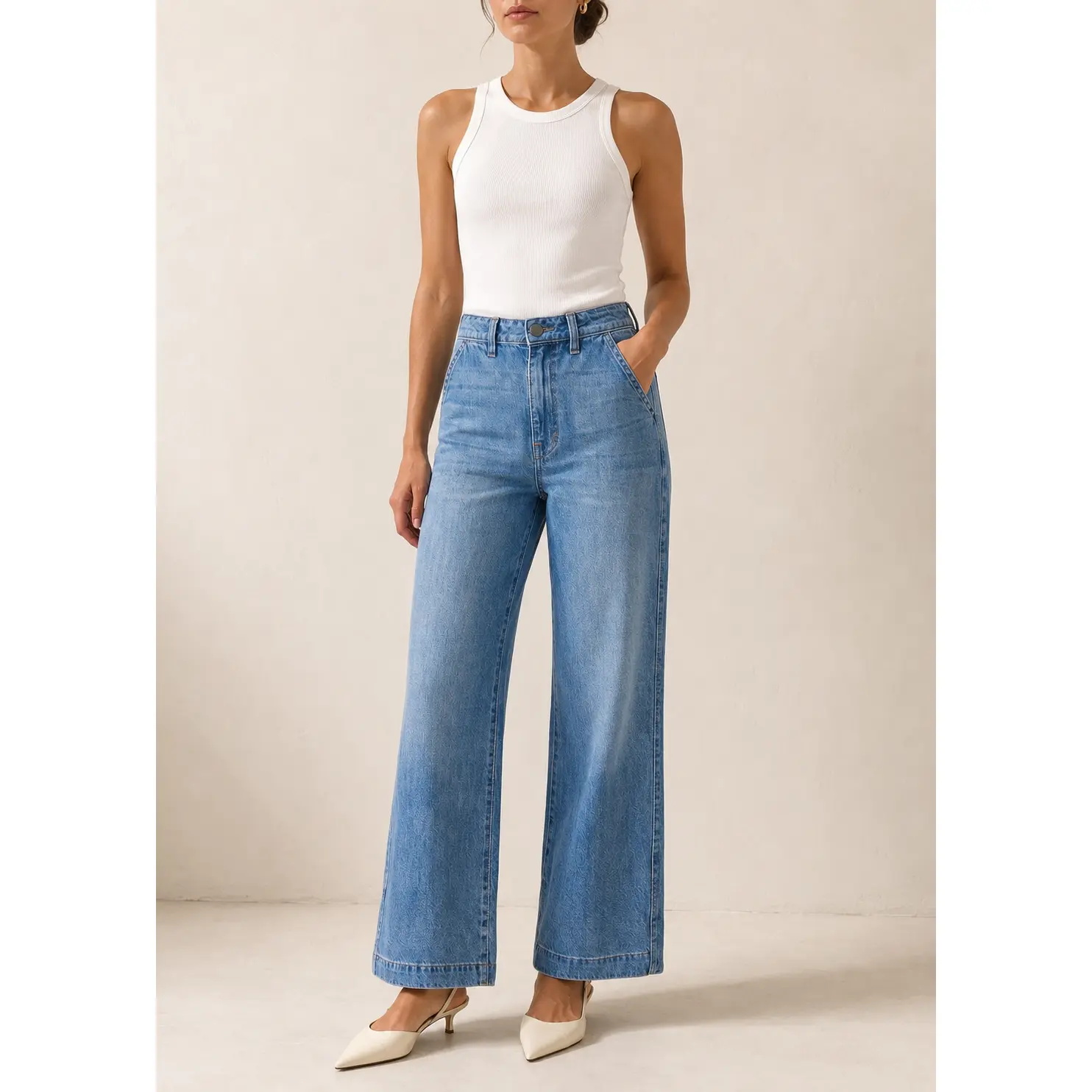 Quinn Wide Leg Trouser