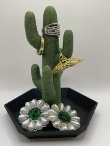 Cactus Shaped Ring and Accessory Holder