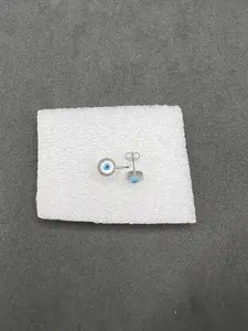 Evil Eye Seashell Stud Earrings stud jewelry