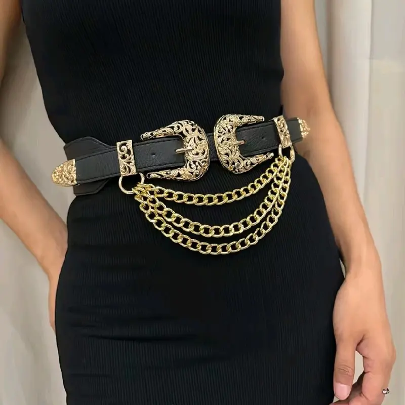 how to tie double ring belt - TikTok Shop display picture 3