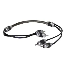 3Ft RCA Cable High-Quality Audio Gold-Plated Connectors