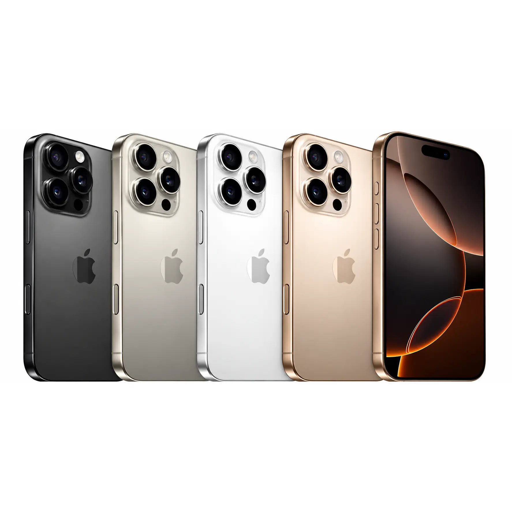 Refurbished Premium Apple iPhone 16 Pro Max Unlocked A3084 256GB 512GB 1TB All Colors With 1 Year Warranty