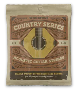 Woodtone Country Series / Low Tension / Acoustic Guitar Strings