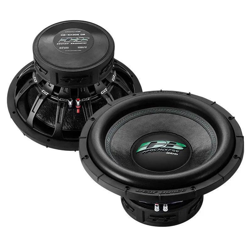 Deaf Bonce Apocalypse DB-SA305 D1 15" High Power Car Audio Subwoofer - 2000W RMS/4000W Max, 1+1 Ohm Dual Voice Coils, Heavy Bass Strong Sound Output, Subwoofer Heavy Bass