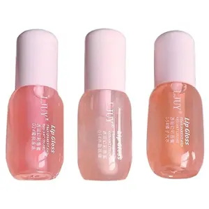 3 PCS/set Lip Balm Lip Gloss, Moisturizing Hydrating Lip Glaze, Glossy & Non-sticky Lip Stick, Plumping Lip Oil Lip Stick Cosmetic for Girls & Women, Makeup