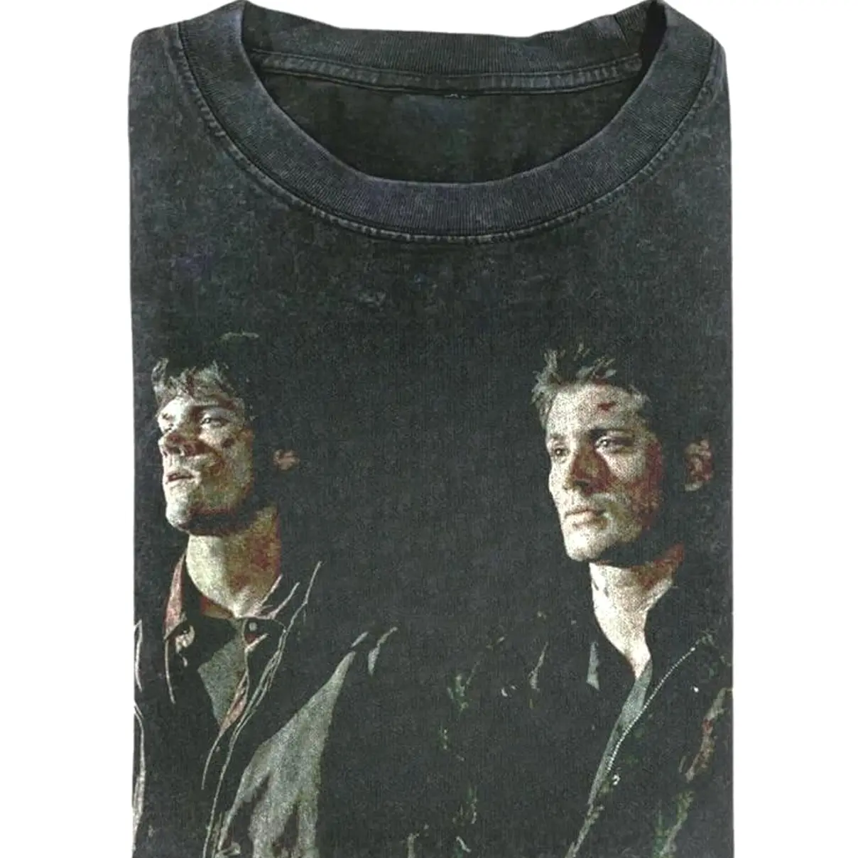 Supernatural Vintage T-Shirt, Dean and Sam Winchester Tee, 90s Retro Graphic Tee, Horror TV Series Fan Shirt, Unisex Crewneck Top MSJ