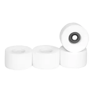 Apex Crusier Wheels - 61D Urethane - ABEC-9 Bearings - "White Snow"