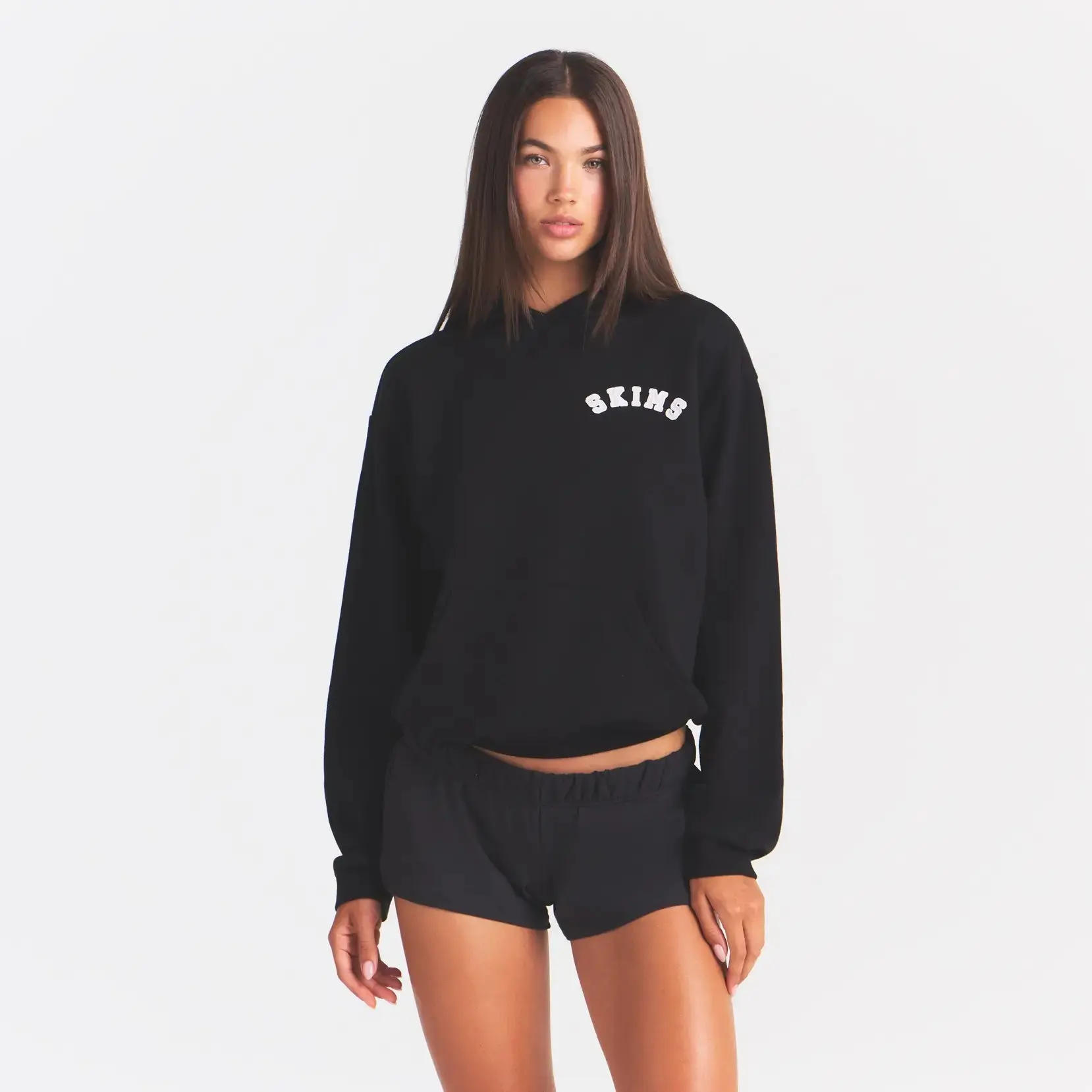 SKIMS COTTON FLEECE CLASSIC HOODIE