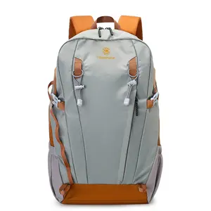 Hot-selling camel in foreign trade, the same large-capacity backpack, outdoor leisure travel bag, high school student mountaineering ridge backpack.
