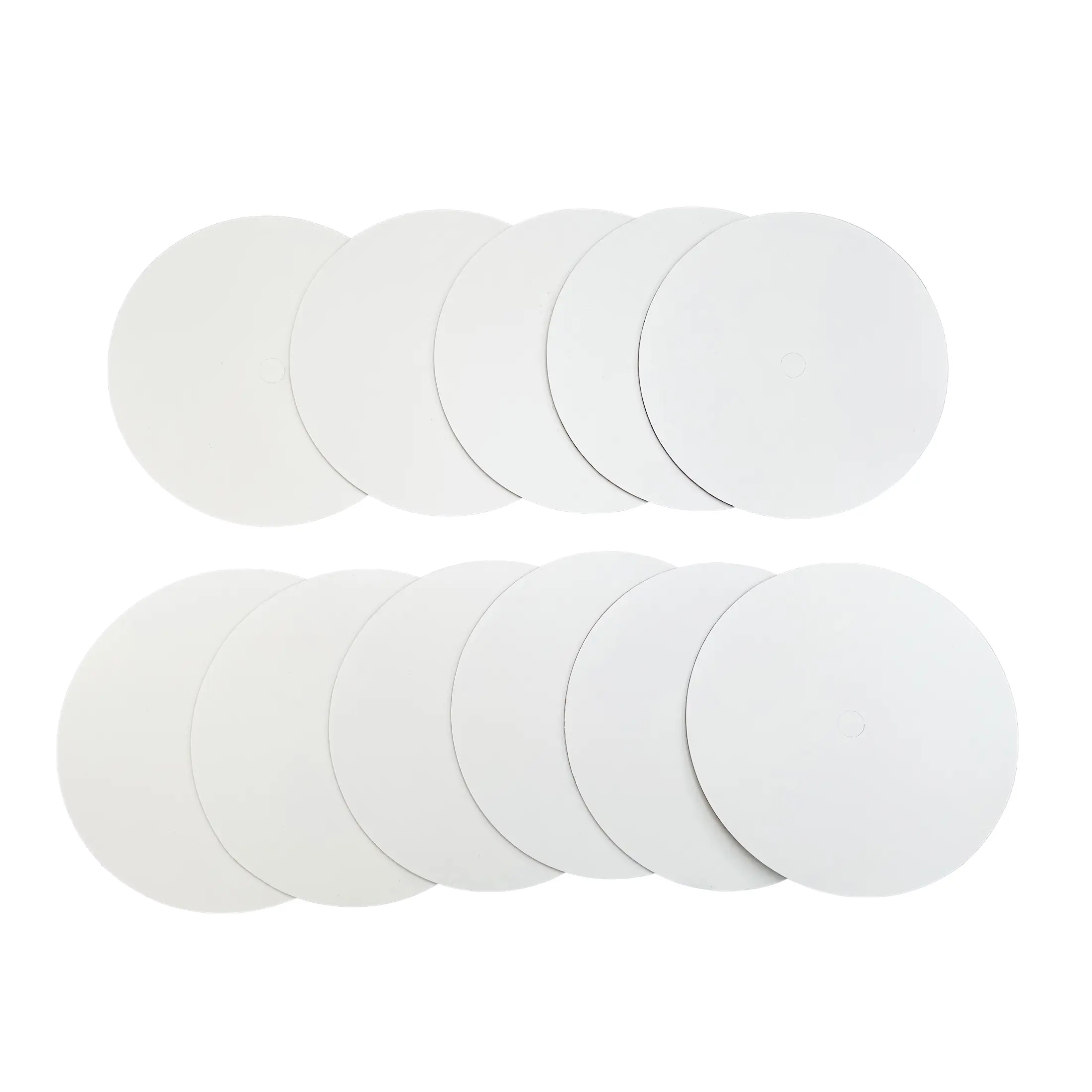 8 inch White Round Cake Boards, Paper Corrugate Board, 11-Counts