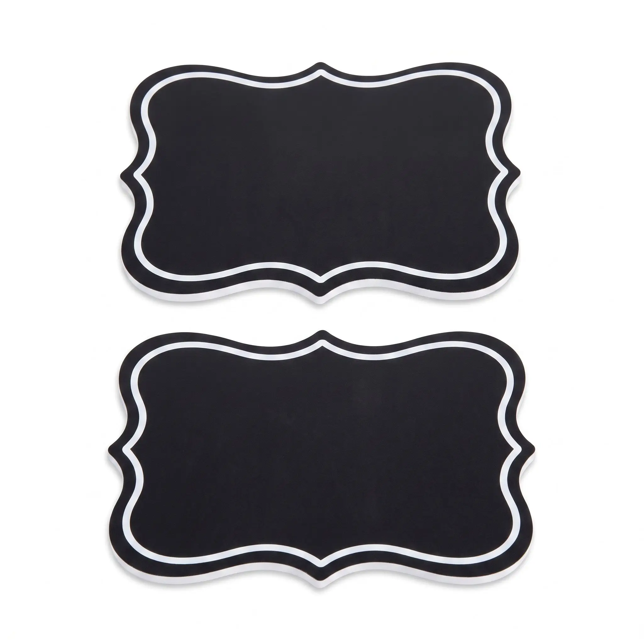 Customizable Chalkboard Sticker Labels, 50 Pack