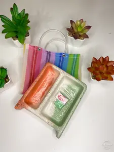 Mexicano Mini Lavaderito/ Lavaderito/ Artesanias Mexicanas/ Lavaderos/ Hecho a Mano/ Lavaderos Para Limpiar Bronchas de Maquillaje/ Mini Brush Cleaner/ Jabon Zote and Mini Bag Included