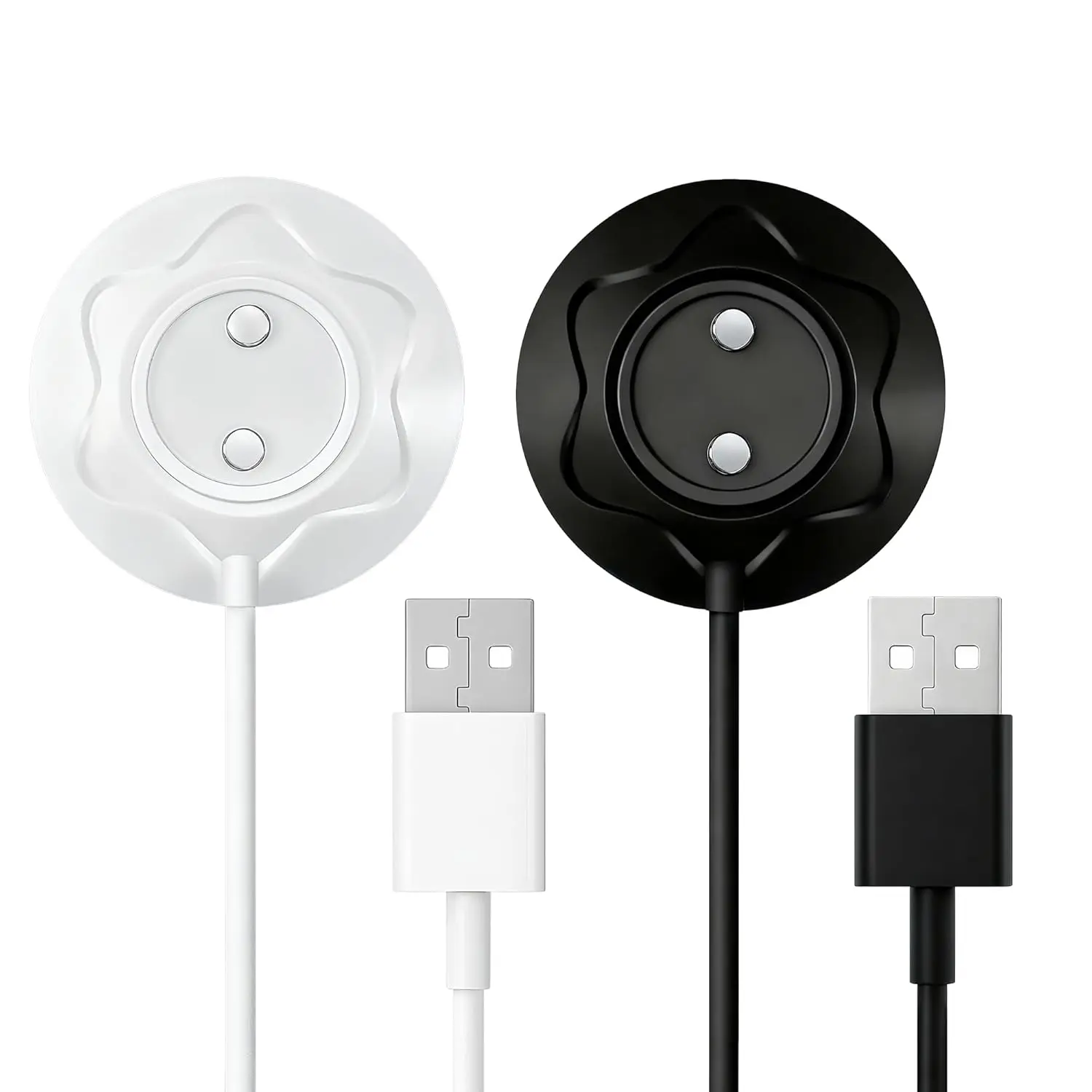 2 count 12MM Rose Charger Replacement,  Cables, 2.7FT Replacement DC Charger  for Devices with USB Adapter