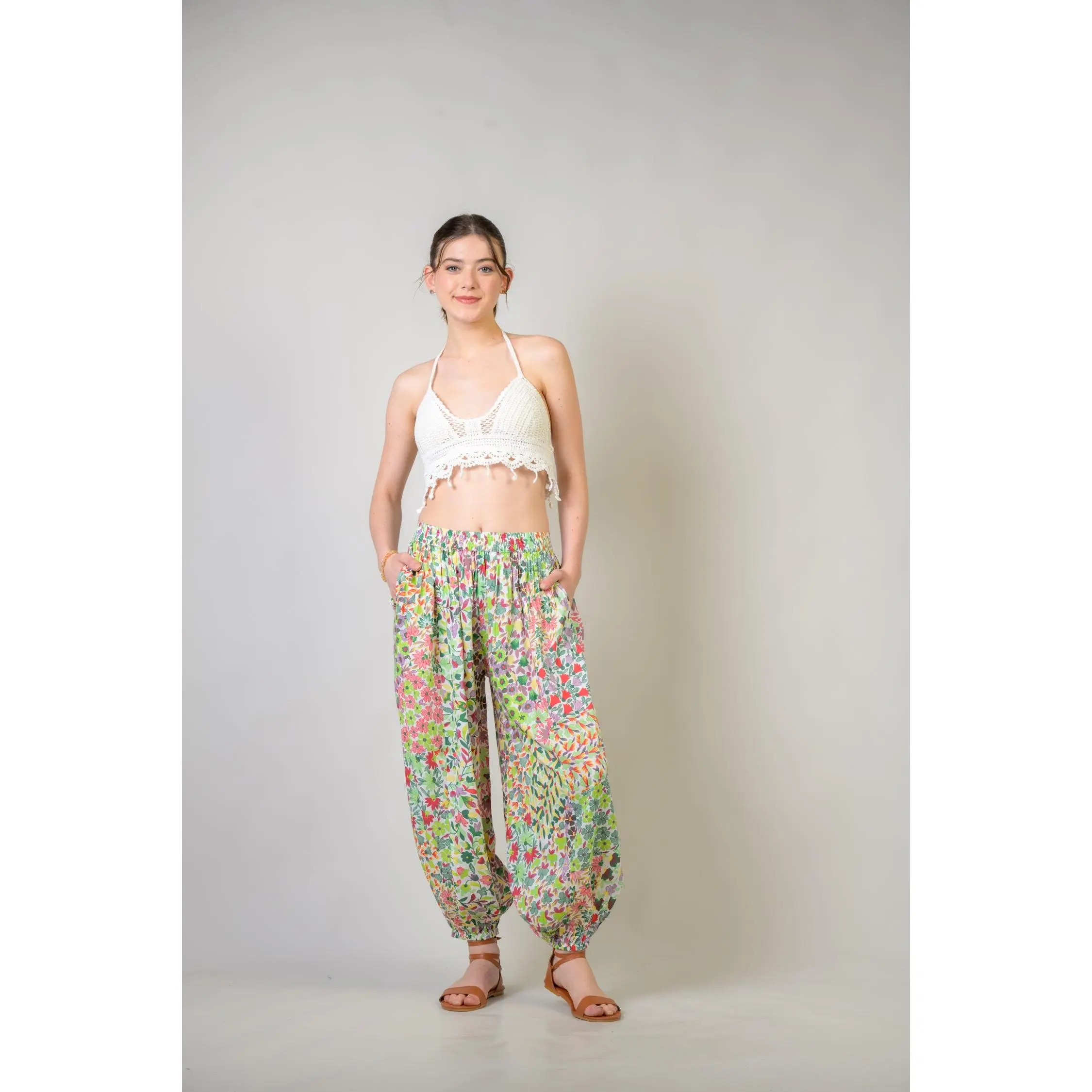 Rhea Flower Garden Pants