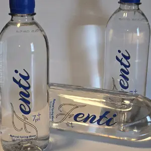 Fenti Natural Alkaline Spring Water - Bottled Drinking Water with 7+ pH Level - 16.9 fl oz (500ml) - Ideal for Hydration