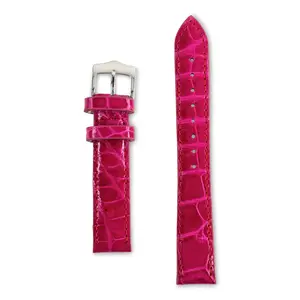 PINK ALLIGATOR WATCH BAND
