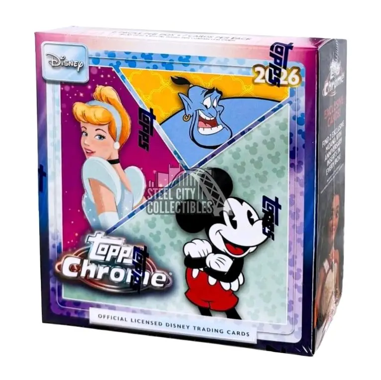 2026 Topps Chrome Dinsey Mega Box