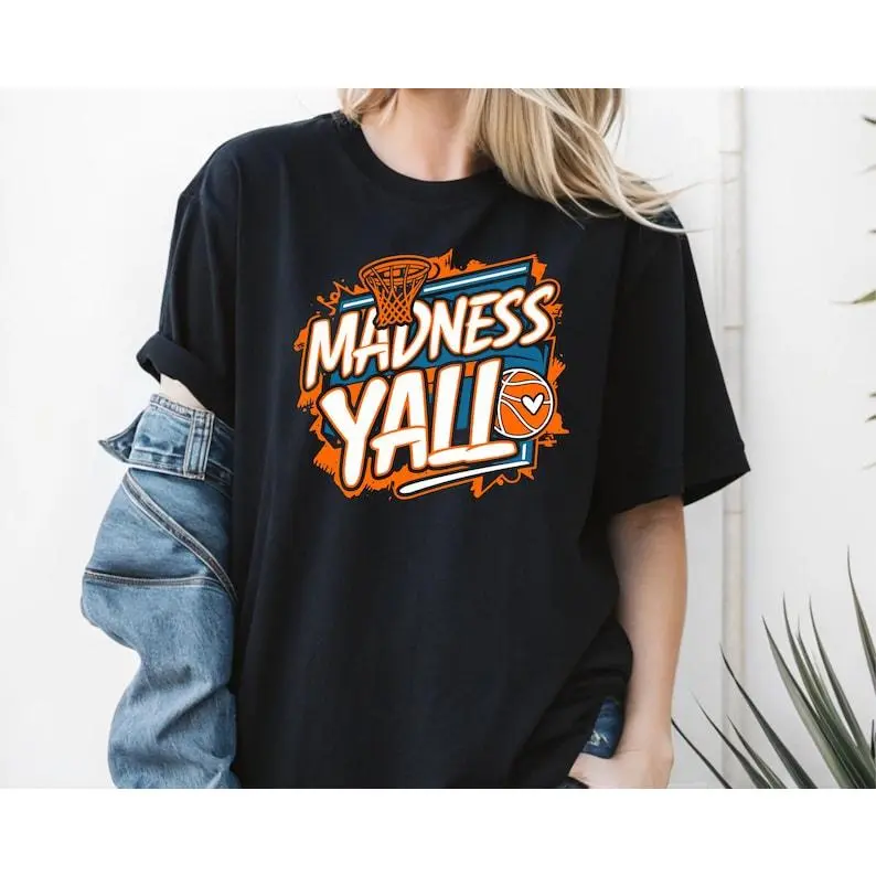 March Madness T-Shirt, College Basketball Tee for Game Day Fans
