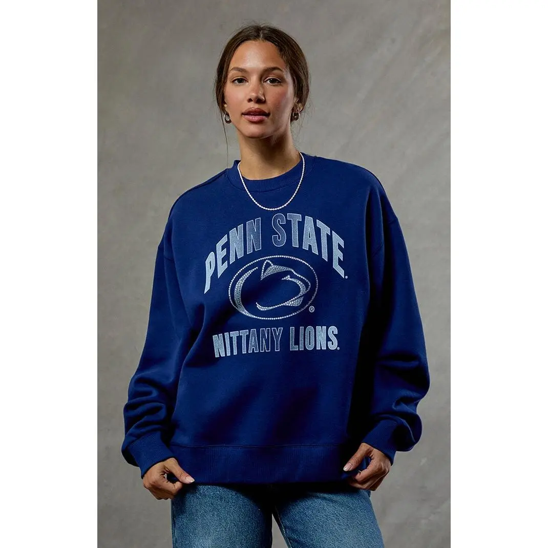 WILD COLLECTIVE Women's Penn State Nittany Lions Crew Neck Sweatshirt