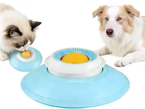 Pets slowly lick their plates,Dog Cat Licks Toys for Liquid Food, Pet Lick Bowl for Dogs Cats, Liquid Food Slow Feeder Lick's Mats, Anxieties Relief Slow Feeder Dog Lick Ball Treat Dispenser, Non-Slip Licking Bowl Enrichment Toys