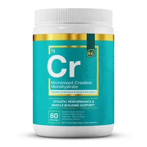 Essential Elements Micronized Creatine Monohydrate  Powder - Unflavored Pure Creatine Powder Supplements - 60 Servings